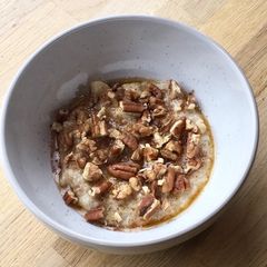 A picture of Pecan & Maple Syrup Porridge.