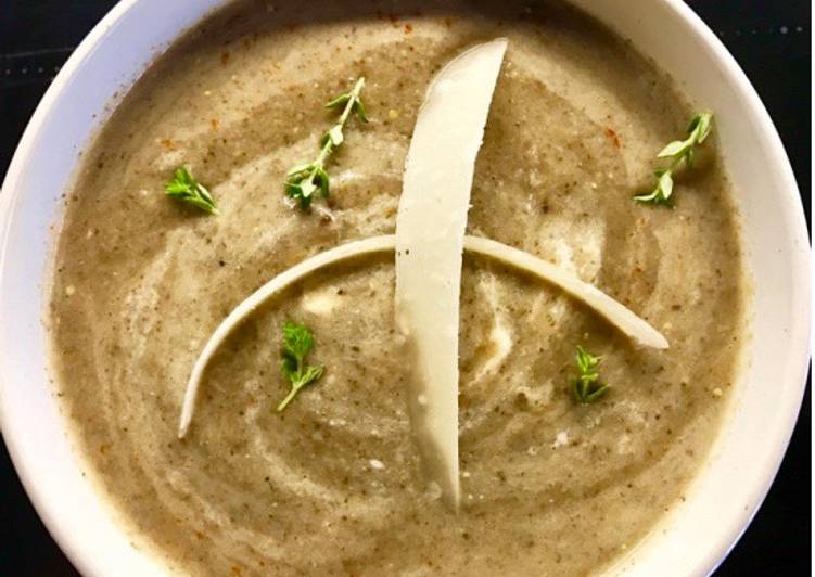 Steps to Make Speedy Mushroom Soup