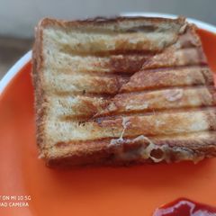 A picture of Grilled Potato Cheese Sandwich.