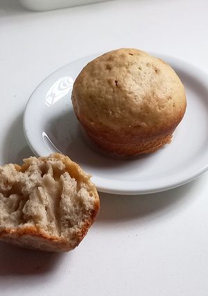 Una foto de Muffins de banana♡