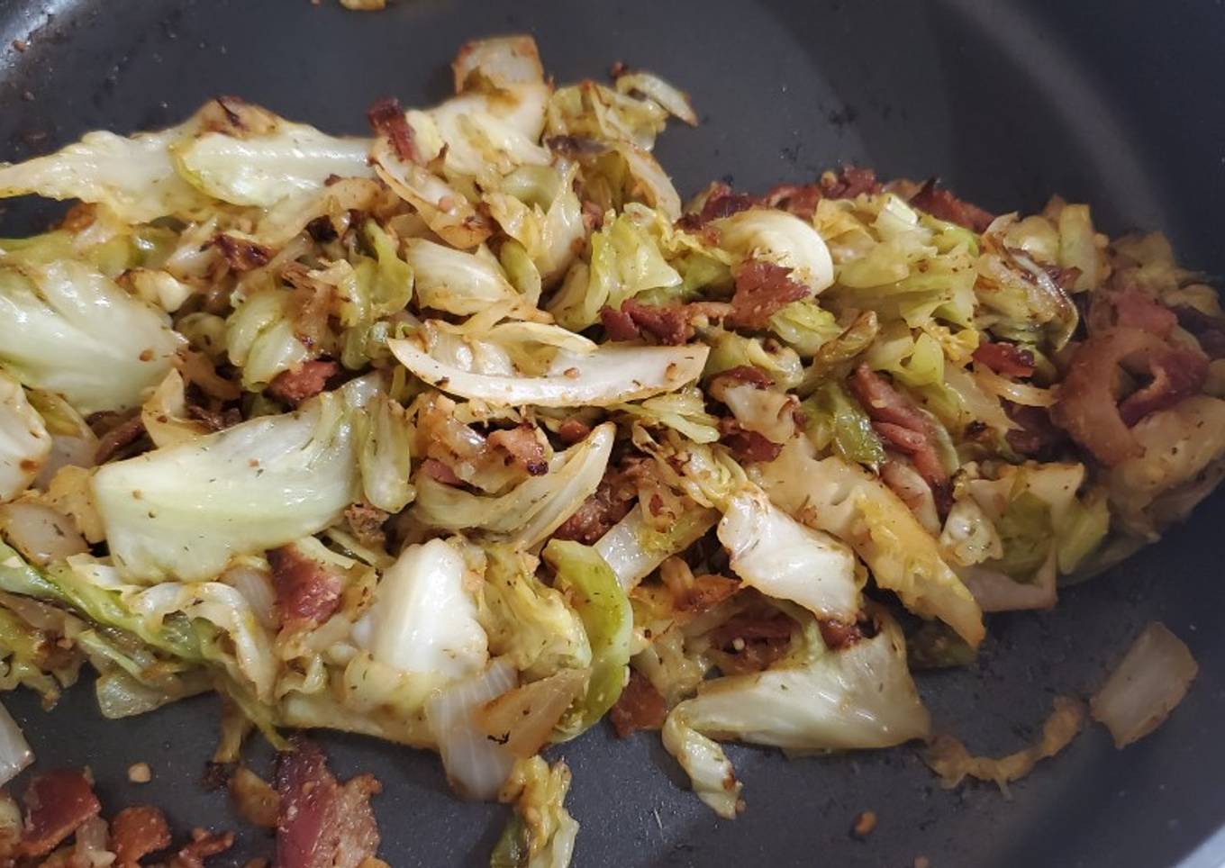 How to Make Super Quick Homemade My Fried Cabbage and Bacon