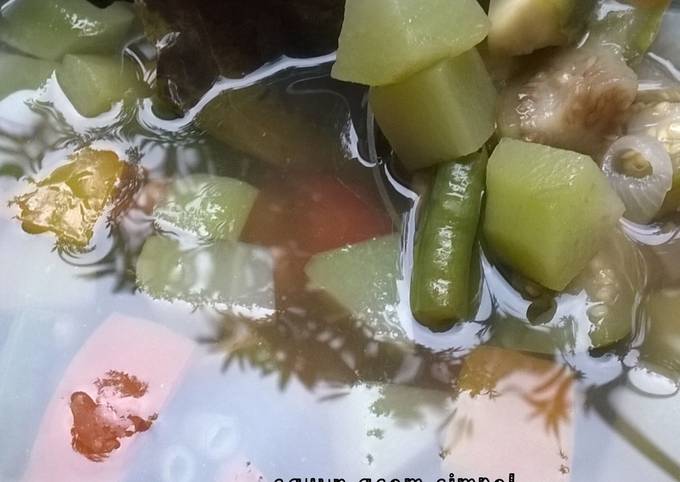 Sayur Asem Simpel