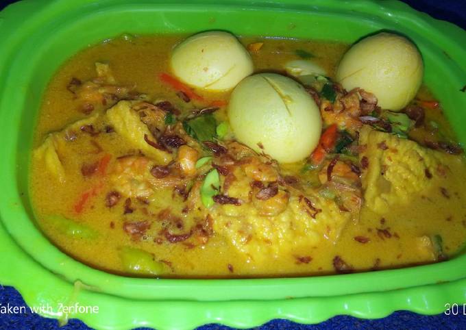 Ternyata ini loh! Resep membuat TELUR, UDANG DAN TAHU BUMBU PETIS  sempurna