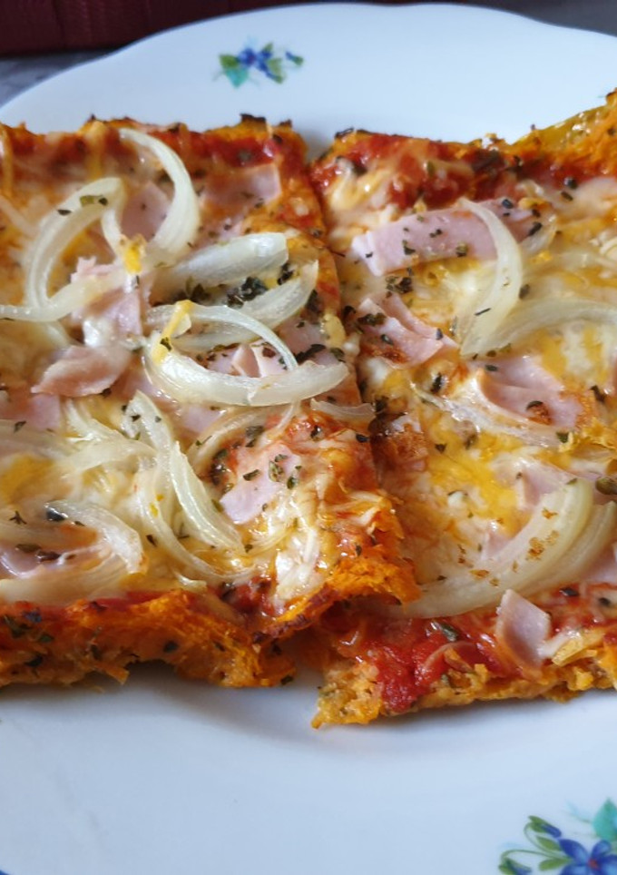 Una foto de Pizza de zanahoria