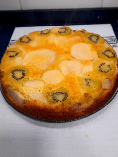 Una foto de Bizcocho de naranja