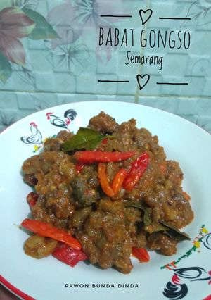 Foto resep Babat gongso semarang