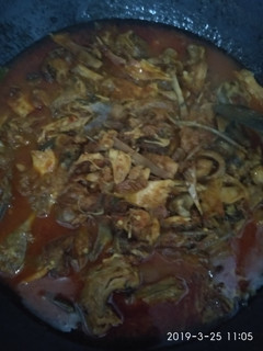 Foto resep Gulai merah ayam kampung