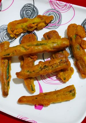 A picture of Besanbhindi.