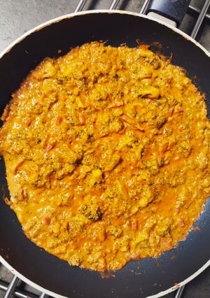Una foto de Brócoli al curry