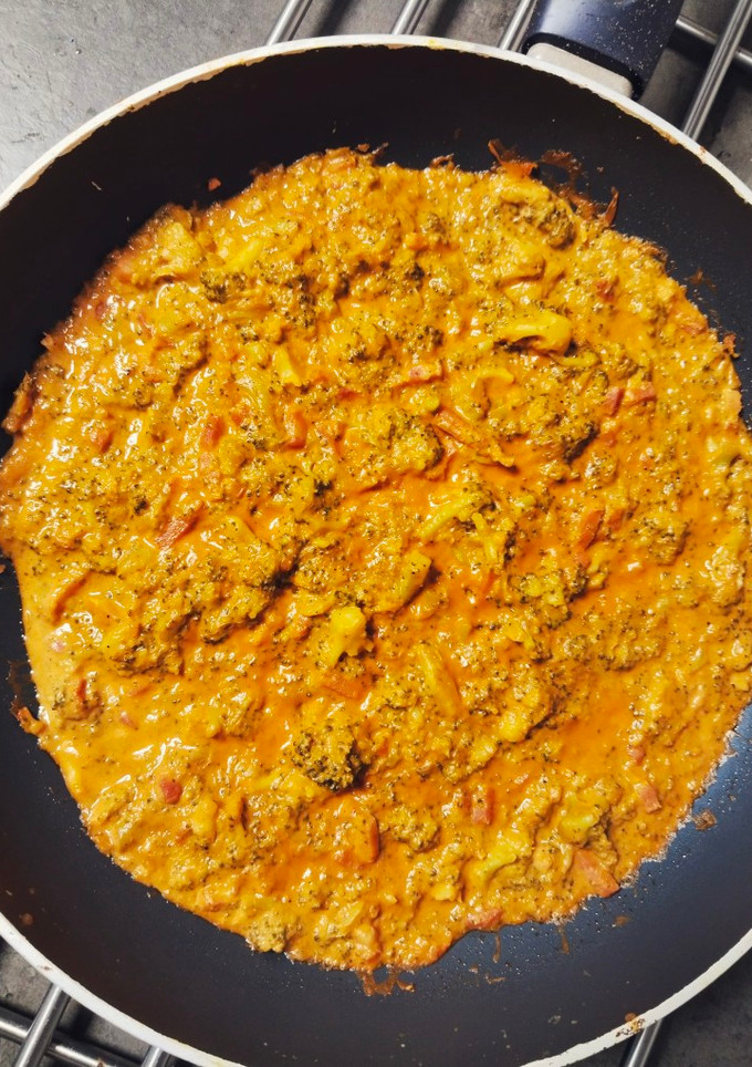 Una foto de Brócoli al curry