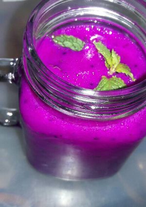 Foto resep Jus Buah Naga Simple (cocok untuk diet) 👍😁