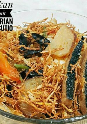 Foto resep Telur + Ikan Nabati Masak Jahe Vegetarian