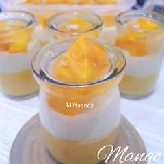 รูปของ Mango puding