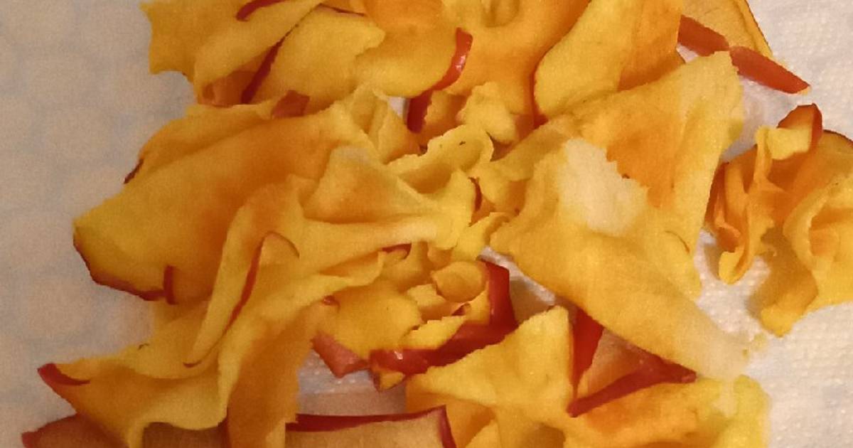 Dehydrated apple slices in the air fryer 😋👌 Recipe by Dawnann68s Cookpad