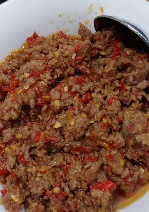 Foto resep Babi pedas