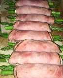 Ham Roll Ups with Asparagus