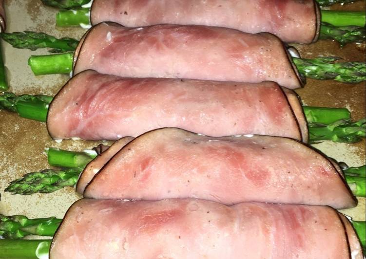 Easiest Way to Prepare Ultimate Ham Roll Ups with Asparagus