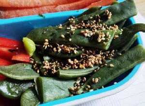 Une photo de Haricots plats façon Japon