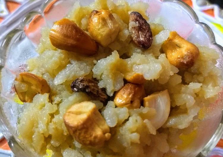 How to Prepare Quick Jaggery poha