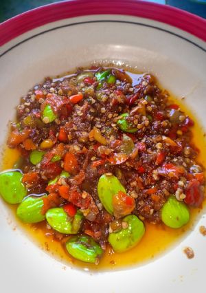 Foto resep Sambel pete extra pedas by aprieopie