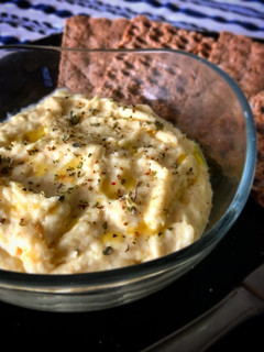 Una foto de Brandada de bacalao con leche de almendra