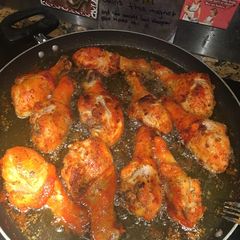 A picture of Icky Sticky Fried Chicken.