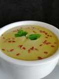 Crema de vainas de habas