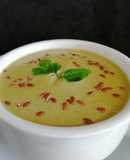 Crema de vainas de habas