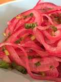 Cebollas Rojas Encurtidas (Ecuadorean Quick Pickled Red Onions)