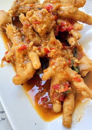Foto resep Oseng ceker mercon