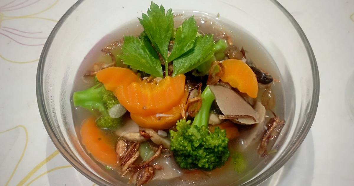 Resep Sup Wortel Brokoli Bakso Dengan Bahan Sederhana