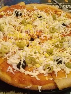 صورة لوصفة بيتزا سهلة وسريعة