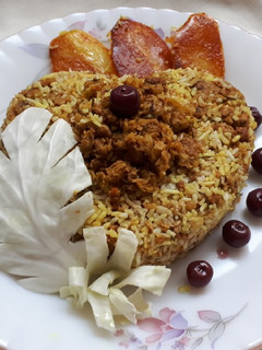 عکسی از دستور کلم پلو