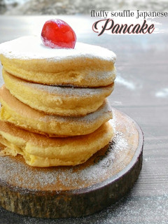 Foto resep Fluffy Souffle Japanese Pancake