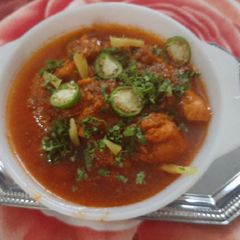 A picture of Chicken BBQ karahi.