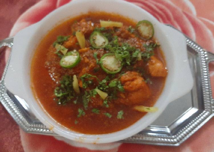 Recipe of Quick Chicken BBQ karahi