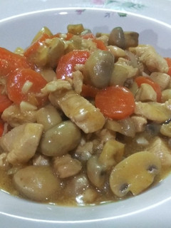 Foto resep Ayam Ca Jamur