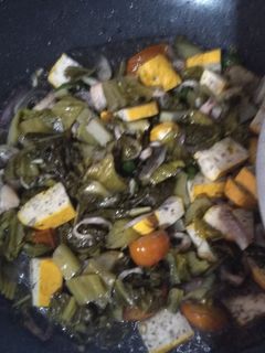 Foto resep Tumis sayur asin