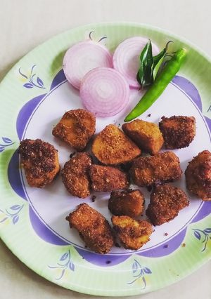A picture of Elephant Yam Fry.