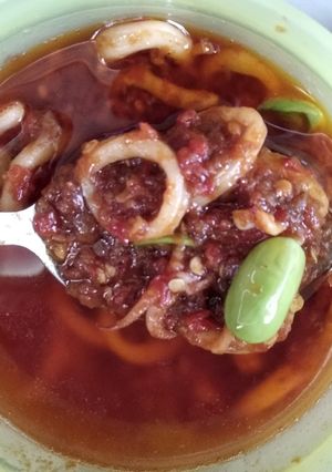 Foto resep Sambal Cumi Petai