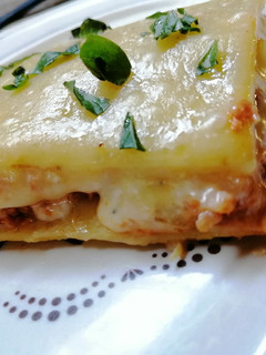 Una foto de Lasaña al horno