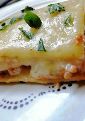 Una foto de Lasaña al horno