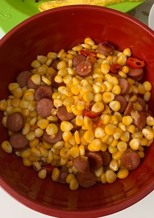 Foto resep Cah Jagung Manis Bawang Putih