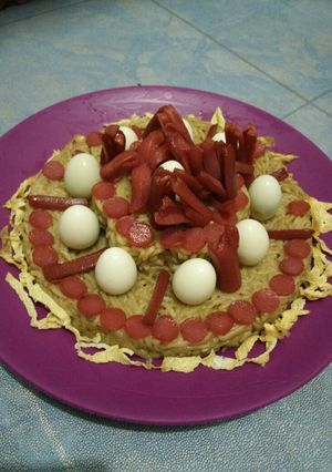 Foto resep Mie instan cake