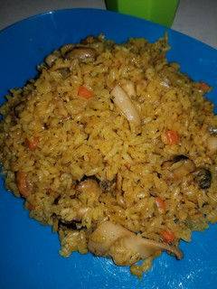 Una foto de Arroz con mariscos😍🇵🇷