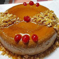 A picture of Caramel pudding.