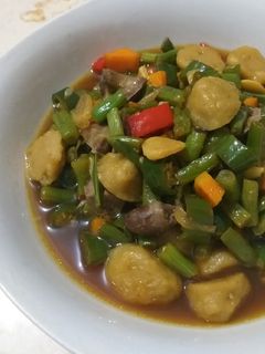 Foto resep Asem-asem buncis bakso ati ampela