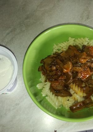 Gombapörkölt recept fotója