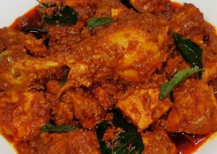 Recipe of Quick Chicken Ghee Roast