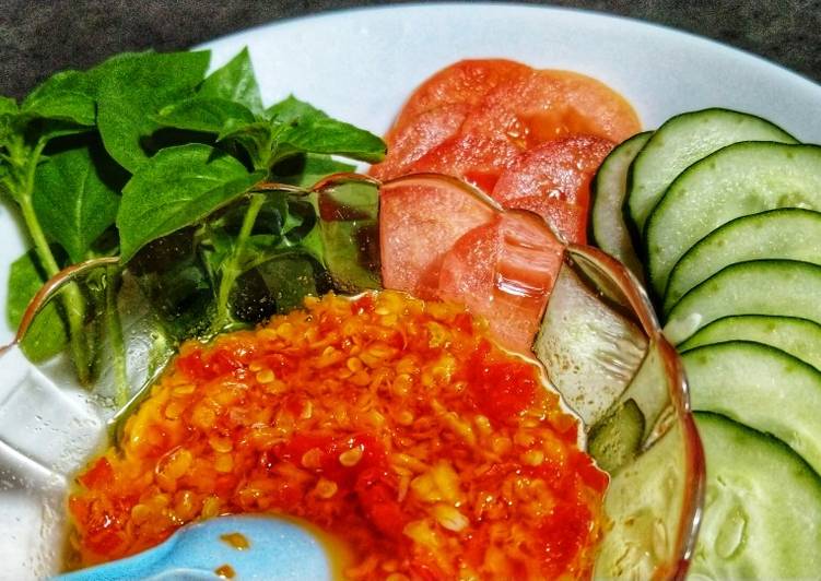 Cara Gampang Membuat Sambal korek, Bisa Manjain Lidah